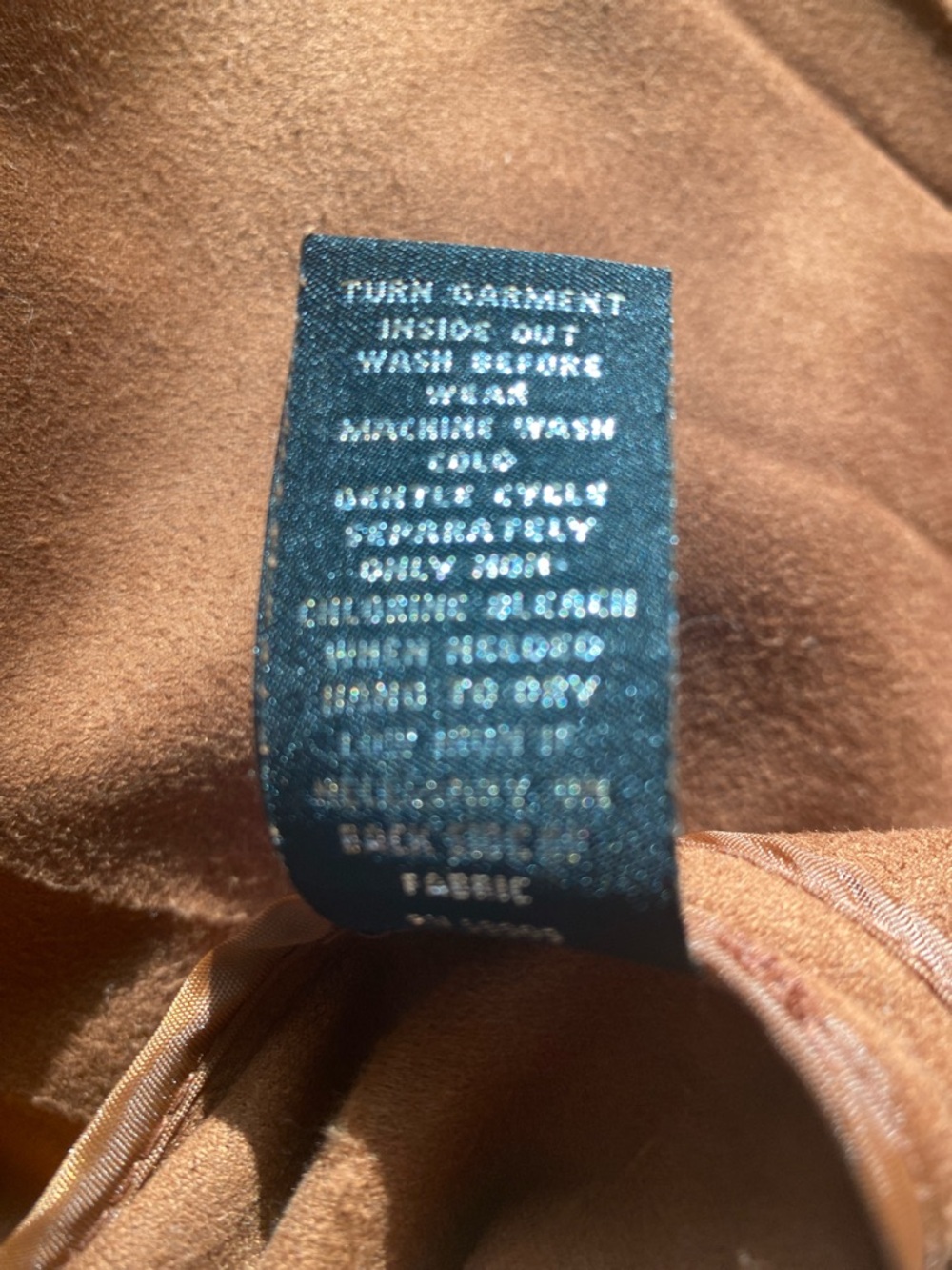 Slim factor by investments 2XL
Faux suede fringe jacket - Picture 6 of 7